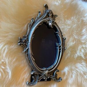 Art Nouveau Footed Frame in Pewter